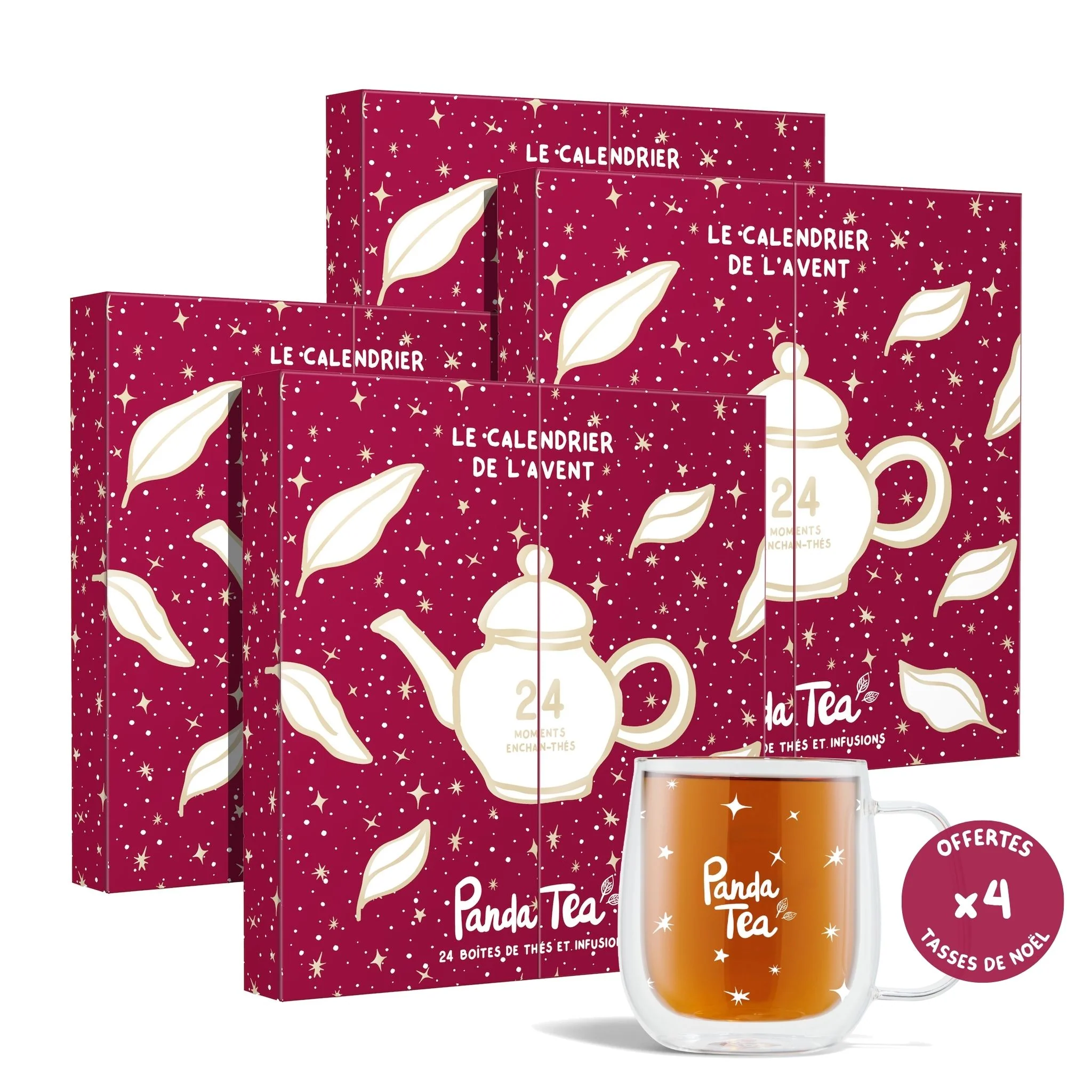 Calendrier de l'Avent Vrac - 24 Boites de Thés & Infusions - Image 6