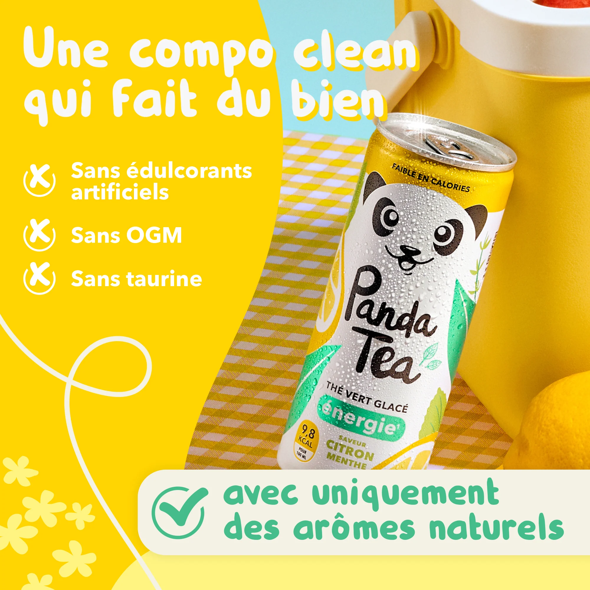 Thé Glacé Énergie - Saveur Citron-Menthe - Image 4