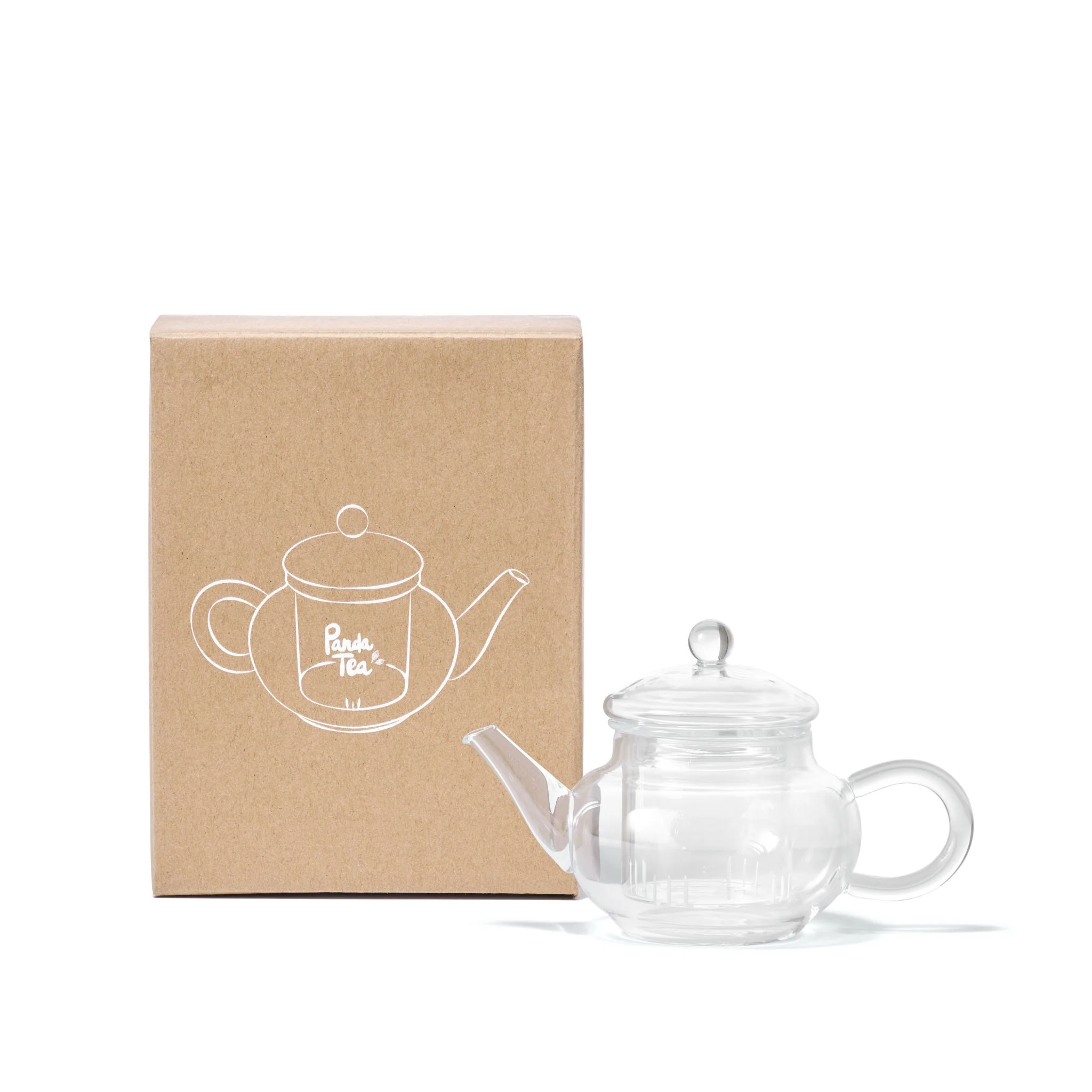 Petite Théière en Verre avec Filtre - 250 mL - Image 3